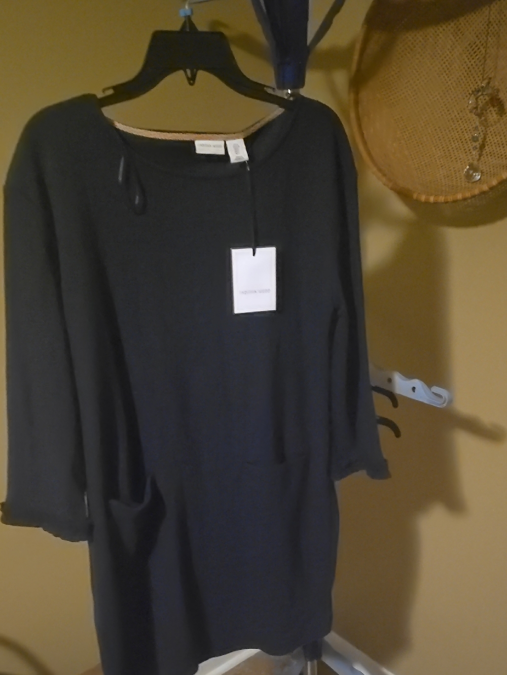 Black Women's Shift Dress - Classic Everyday Style